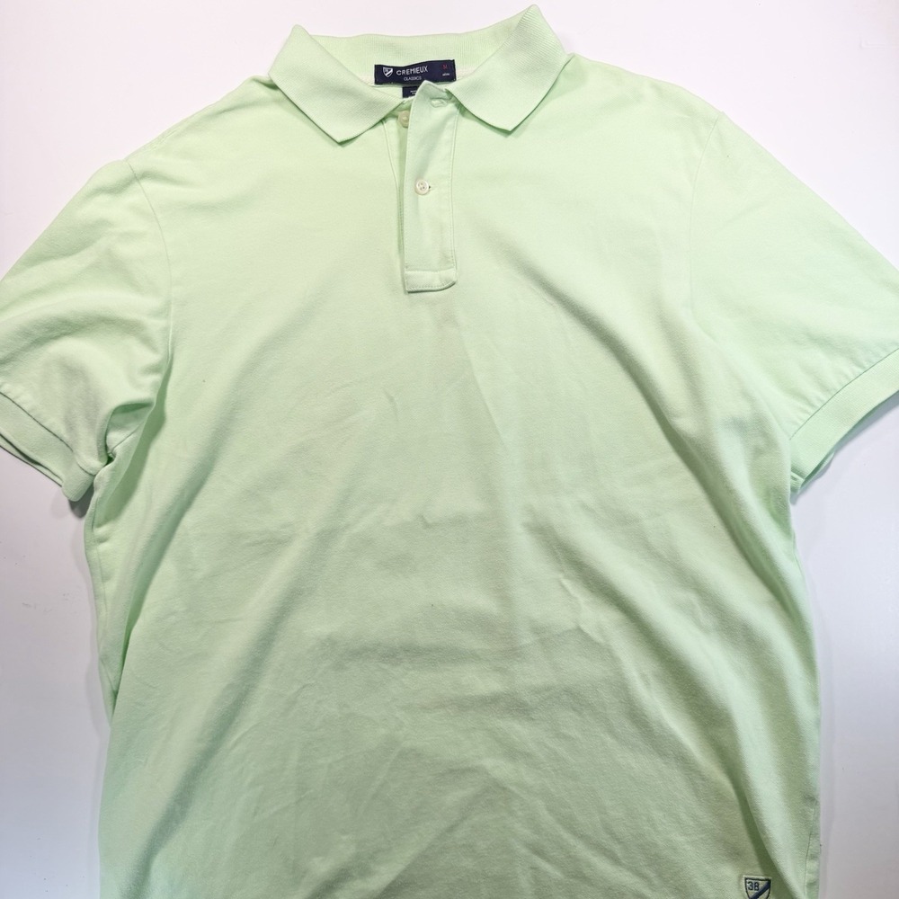 daniel cremieux Men's Polo M Lime Green Classic Preppy
